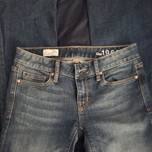 Gap curvy skinny flare jeans